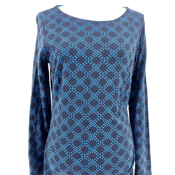 Boden blue long sleeve tunic / dress (10) polkadot - Picture 3 of 6